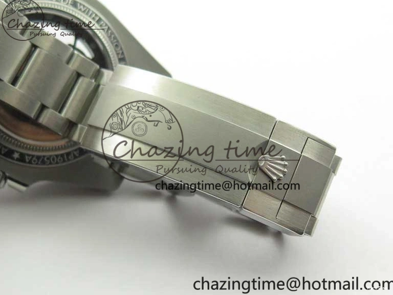 MiroTime 0214 Durable Andrea Pirlo Project Skeleton Submariner SS VRF Best Edition on SS Bracelet SA 2985